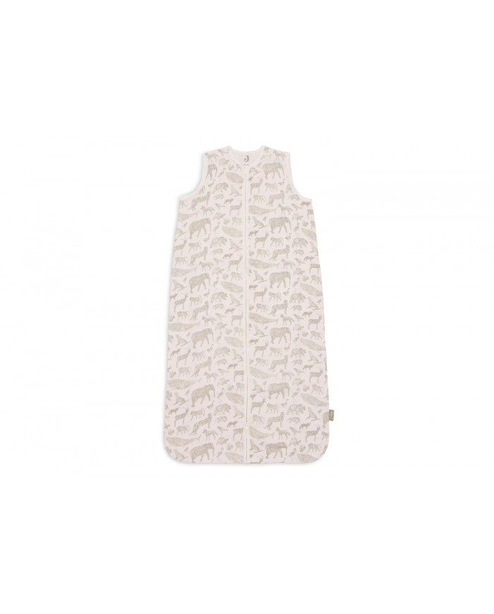 Gigoteuse 70 cm - Gaze de Coton - Animals Olive green