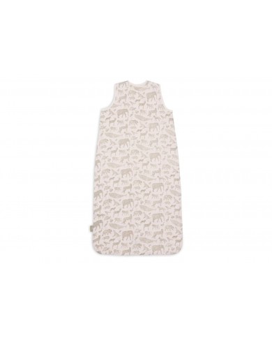 Gigoteuse 70 cm - Gaze de Coton - Animals Olive green