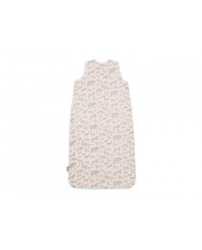 Gigoteuse 70 cm - Gaze de Coton - Animals Olive green