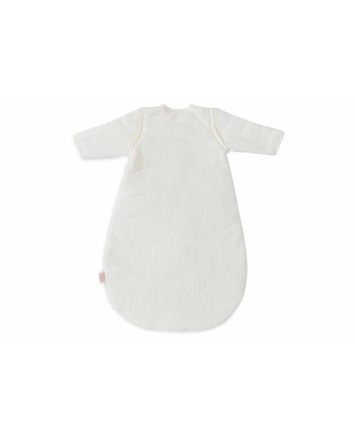 Gigoteuse 60 cm avec Manches Amovibles - Rib Ivory