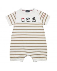 Combinaison - 123 - Blanc/Grège