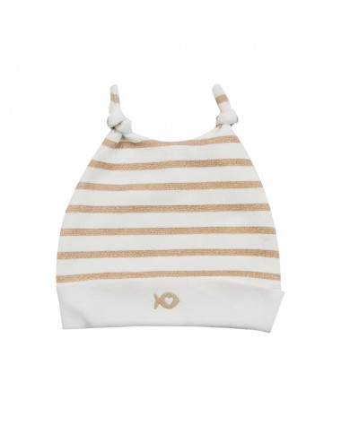 Bonnet - Alabordage - Blanc/Sable Lurex