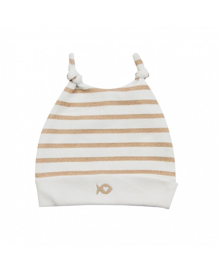 Bonnet - Alabordage - Blanc/Sable Lurex