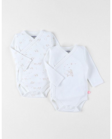 Lot de 2 Bodys, Coton - Tortues