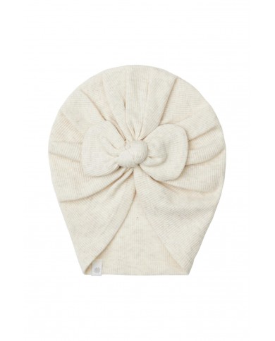 Bonnet avec nœud Niwot - Oatmeal melange