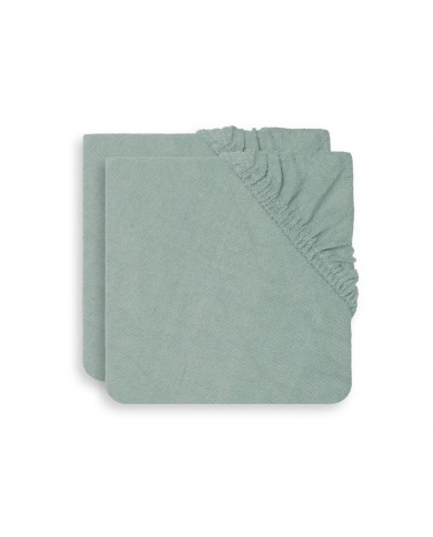 Housse de coussin à langer Terry 50x70cm Ash Green (2pcs)