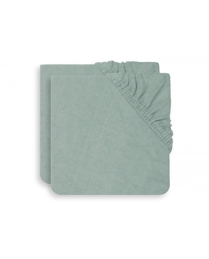 Housse de coussin à langer Terry 50x70cm Ash Green (2pcs)
