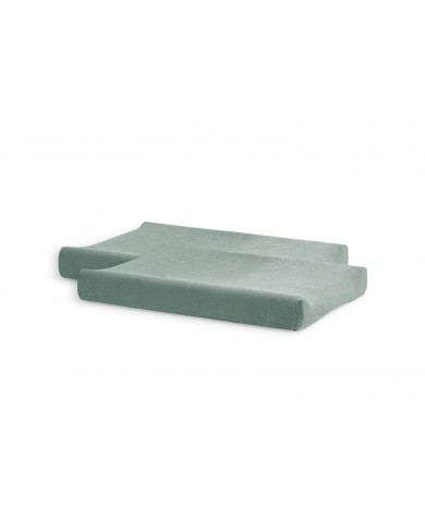 Housse de coussin à langer Terry 50x70cm Ash Green (2pcs)