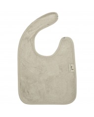 Bavoir waterproof 26x38cm - Feather grey