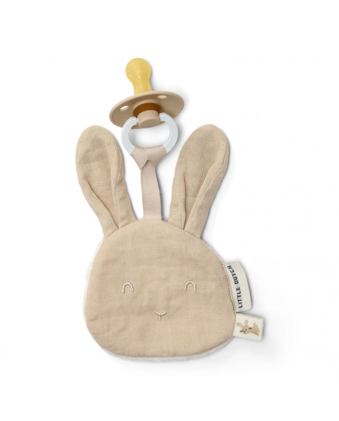 Attache sucette Baby Bunny - beige