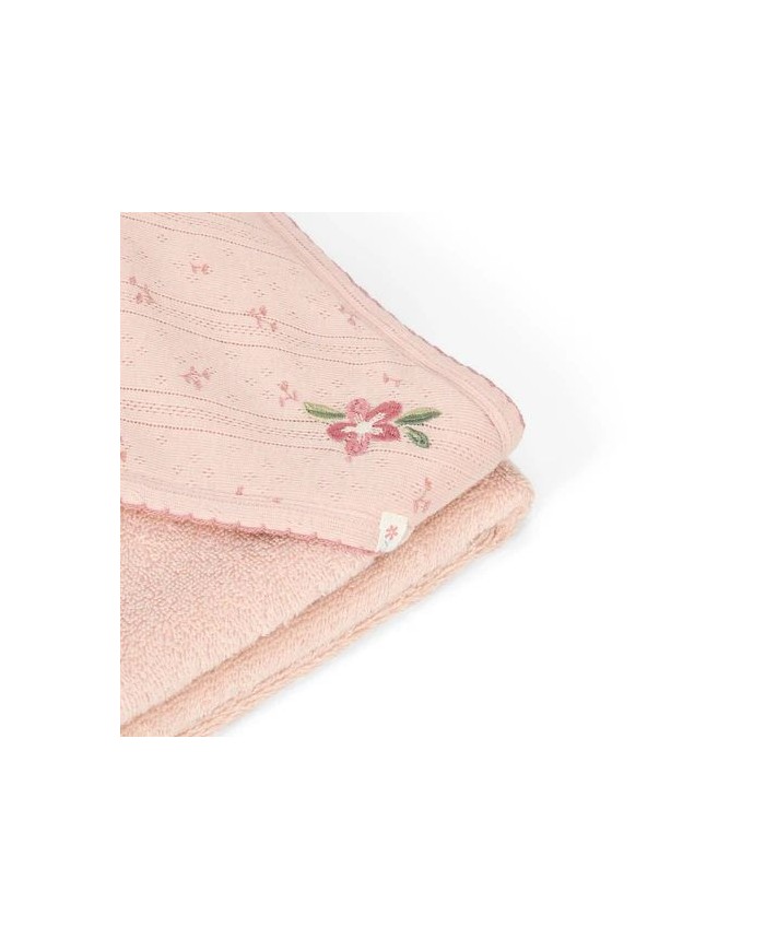 Cape de bain 100x100 cm - Rose - Essentials