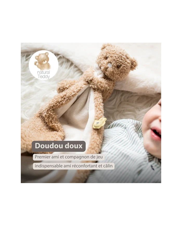 Doudou ours - Teddy - Beige