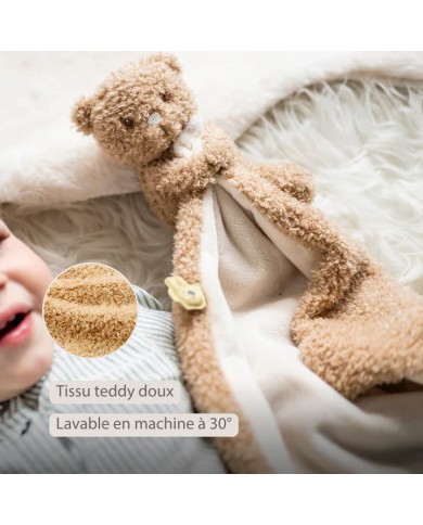 Doudou ours - Teddy - Beige