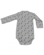 Body à manches longues - Print Rib - Sharkskin