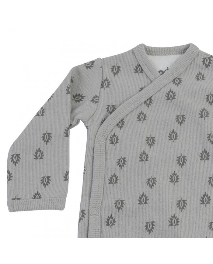 Body à manches longues - Print Rib - Sharkskin