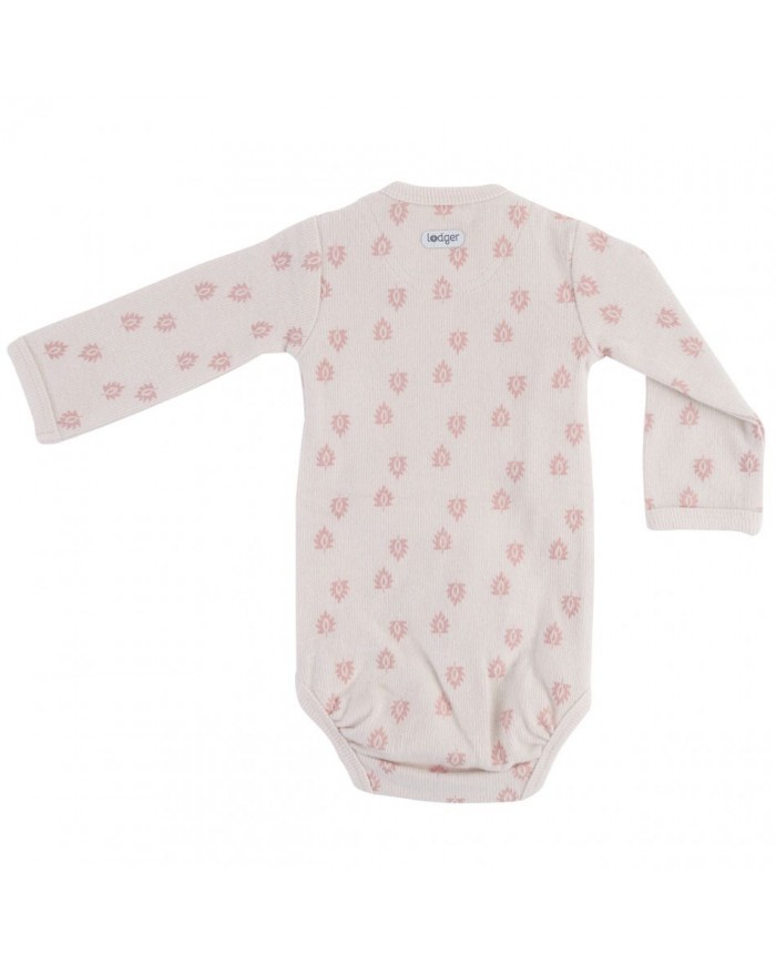 Body à manches longues - Print Rib - Tan