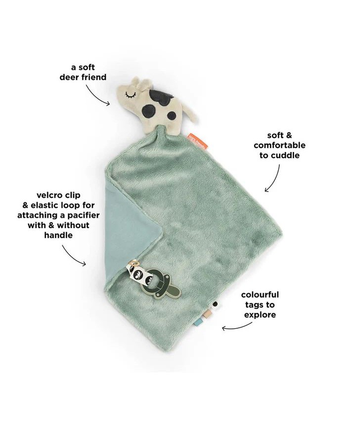 Doudou Couverture - Dotti - Bleu