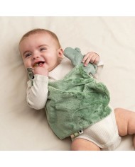 Doudou Couverture - Croco - Vert