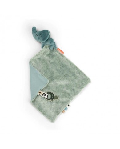 Doudou Couverture - Elphee - Bleu