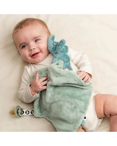 Doudou Couverture - Elphee - Bleu