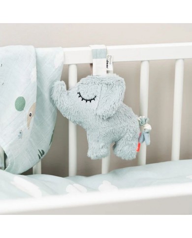 Peluche musicale - Elphee - Bleu