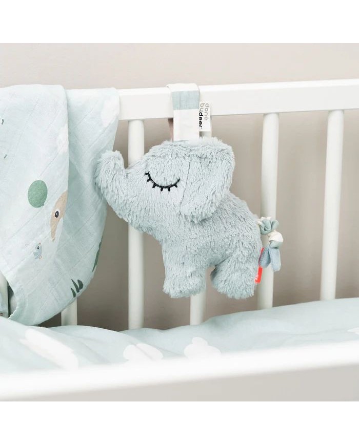 Peluche musicale - Elphee - Bleu