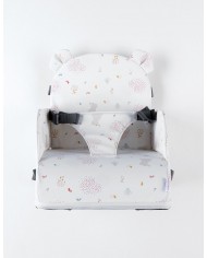 Rehausseur chaise déperlant, Lina & Joy, écru