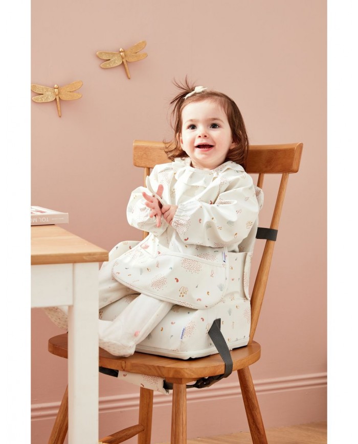 Rehausseur chaise déperlant, Lina & Joy, écru