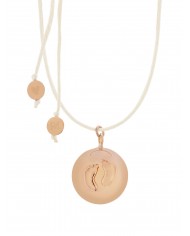 Sofie - Bola aviec pieds rose gold - Cordon creme