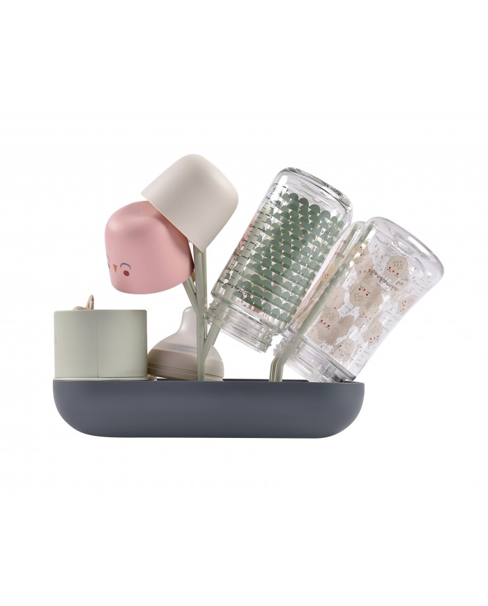 Égoutte biberons Forêt - Misty/Mineral