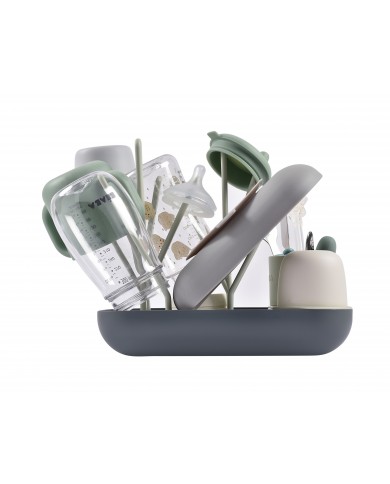 Égoutte biberons Forêt - Misty/Mineral