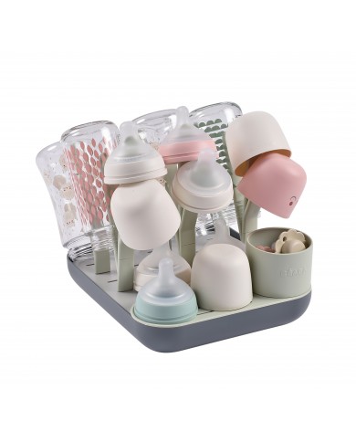 Égoutte biberons Forêt - Misty/Mineral