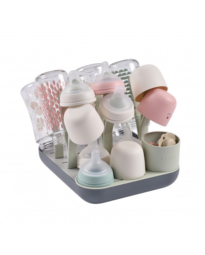 Égoutte biberons Forêt - Misty/Mineral