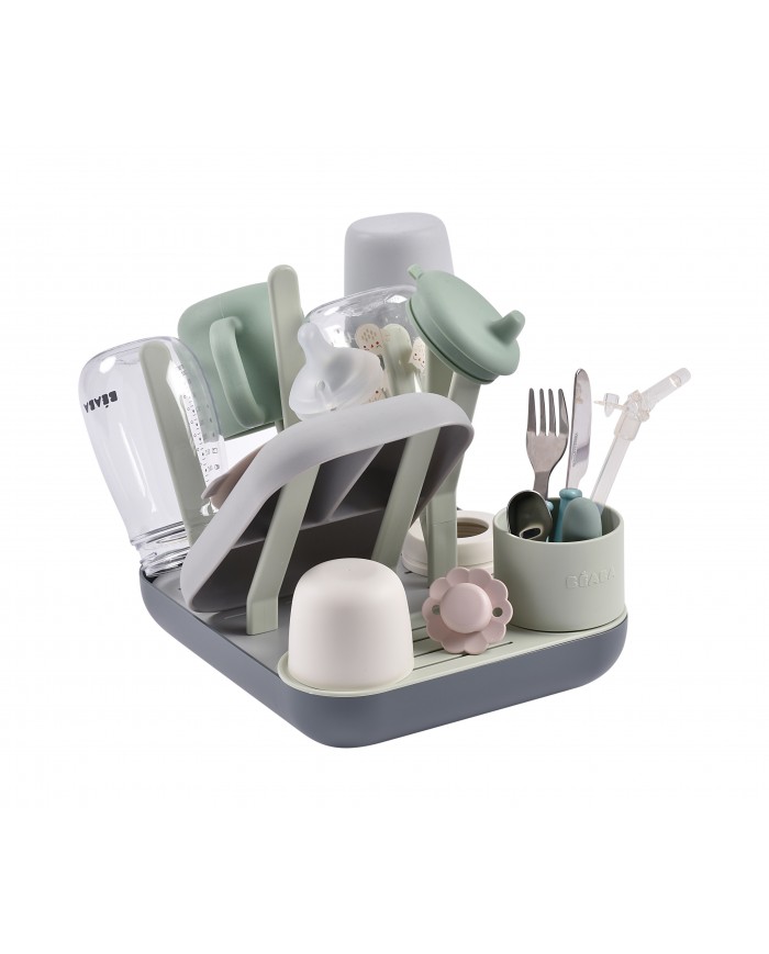 Égoutte biberons Forêt - Misty/Mineral