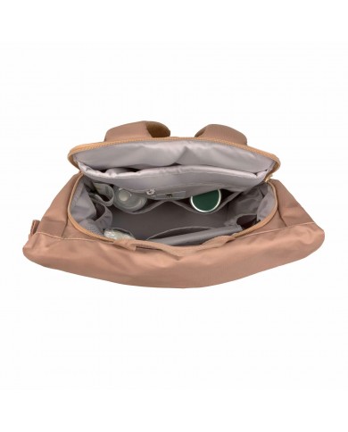 Sac à dos à langer - Outdoor Rolltop, brun