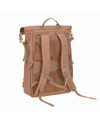 Sac à dos à langer - Outdoor Rolltop, brun