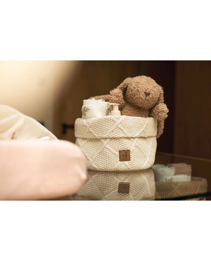 Panier de Soins - Check Knit - Oatmeal