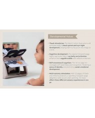 Livre rotatif sensoriel - Black & White