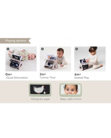 Livre rotatif sensoriel - Black & White