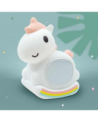 Réveil / Veilleuse Licorne à bascule