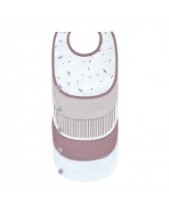 Bavoirs Waterproof (2pcs) - Animals Nougat