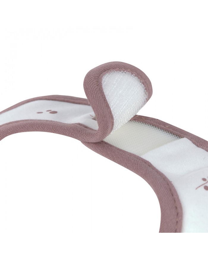 Lot de 5 bavoirs éponge Fruits rouges