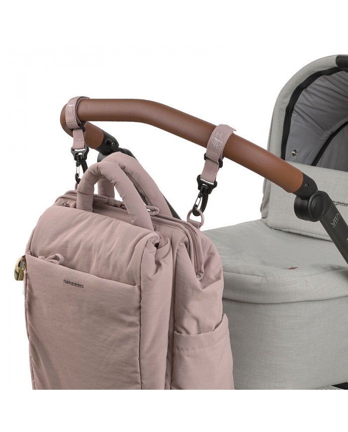 Sac à dos Minoa rose poudré