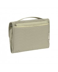 Pochette de change XL coutures à vagues menthe