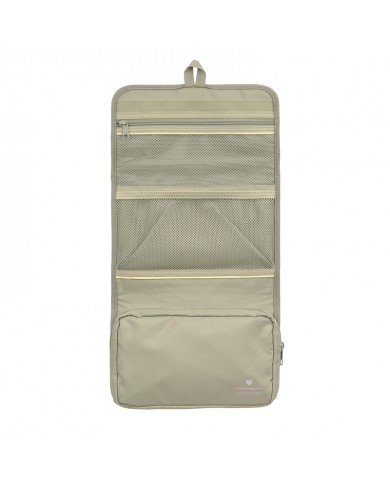 Pochette de change XL coutures à vagues menthe