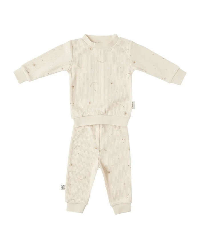 Pyjama 2 pièces Soft Sand | Ecru