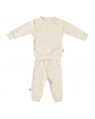 Pyjama 2 pièces Soft Sand | Ecru