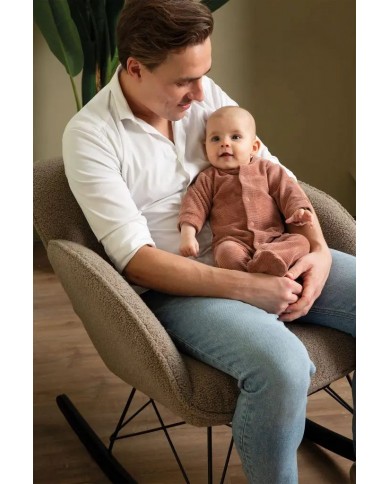 Pyjama Velvet Rib Dusty Pink | Rose