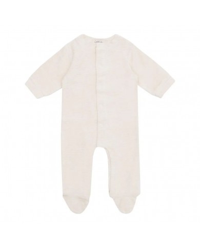 Pyjama Velvet Rib Soft Sand | Ecru