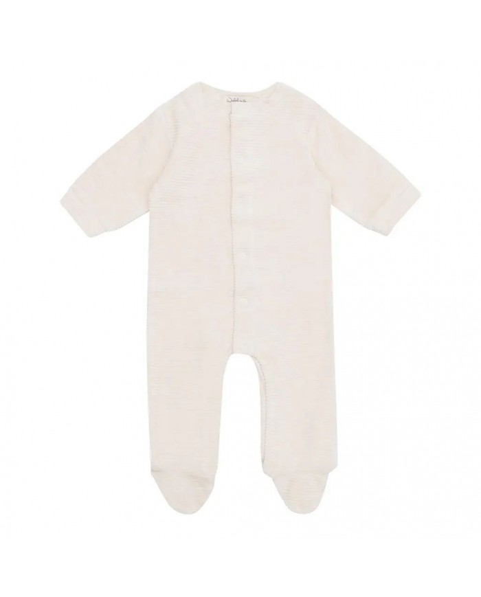 Pyjama Velvet Rib Soft Sand | Ecru